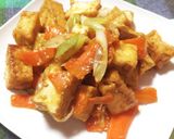 厚揚げと人参の甘味噌炒め作り方6写真