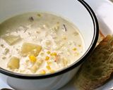 ニューイングランドコーンチャウダー作り方13写真