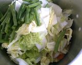 簡単！ 白菜といんげん 焼き豆腐の 煮物作り方6写真