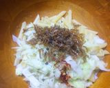 ちりめん山椒とキャベツのペペロンチーノ作り方4写真