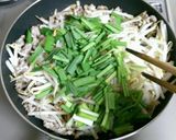 簡単～豚ひき肉のニラ玉丼♪作り方5写真