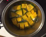 かぼちゃのケチャップ煮作り方1写真