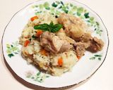 炊飯器にお任せ♪ 鶏肉のミルクピラフ作り方11写真