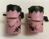 ハロウィン★顔DEKAフランケン君！作り方3写真