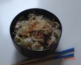 さっぱり♪豚丼作り方3写真