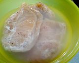 アレンジ★鶏ハム⇒【チーチク鶏ハム】♪作り方4写真