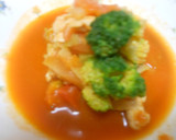鶏（ささみ）のトマトソース煮　簡単作り方3写真