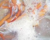 かにを食べ尽くせっ！カニの殻のみそ汁！作り方7写真