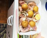 手羽先ガーリックじゃがバタ作り方1写真