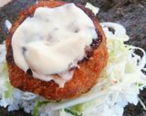 からしマヨのコロッケおにぎらず作り方2写真