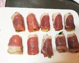 簡単！アスパラとにんじんとポテトの肉巻き作り方5写真