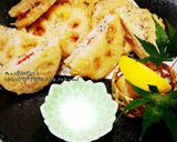 鶏ミンチとプチトマトde蓮根の挟み揚げ作り方9写真