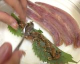 秋刀魚の梅しそ巻き作り方7写真