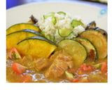 夏野菜とシーチキンの冷やしカレー♫作り方15写真