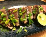 簡単おかず☆鰹の塩タタキ作り方3写真