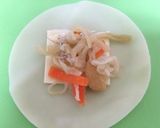 お弁当に♪切干大根煮とチーズの餃子♪作り方2写真
