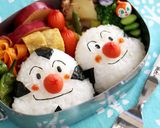 おむすびまんとこむすびまんのキャラ弁作り方5写真