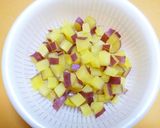 朝食&ランチに♪黒ごまさつまいも★塩パン作り方4写真