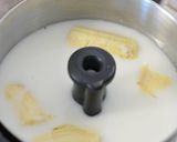 飲むヨーグルトと水から作るバナナラッシー作り方1写真