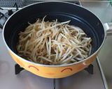 もやしと搾菜のピリ辛煮。おつまみ、お弁当作り方3写真