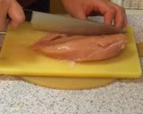 鶏胸肉のプルっとピリ辛炒め作り方2写真