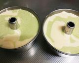抹茶のマーブルシフォンケーキ☆作り方12写真
