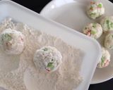 はんぺんとお豆腐のコロコロボール♡作り方5写真