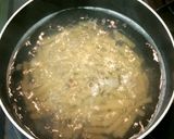 マカロニdeツナとしめじのペペロンチーノ作り方1写真