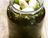 青唐辛子のお醤油漬けと８つの活用法：覚書作り方13写真