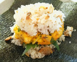 あさりご飯と玉子焼きのおにぎらず作り方8写真