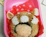 レッサーパンダかぶりガールのお弁当作り方3写真
