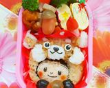 レッサーパンダかぶりガールのお弁当作り方5写真