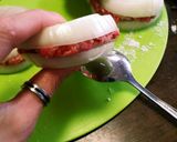 節約♡絶品☆玉ねぎとひき肉の挟み煮作り方3写真