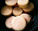 節約♡絶品☆玉ねぎとひき肉の挟み煮作り方4写真