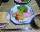 ★簡単!美味しい*納豆オムレツ*♪作り方4写真