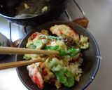 最速のバッタのかき揚げ丼作り方14写真