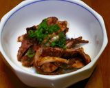 イカゲソと耳の肝いため作り方5写真