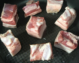 圧力鍋不要！とろっとろ、豚の角煮！作り方1写真