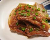 厚切り肉で♡豚のこっくり甘辛照り焼き作り方5写真