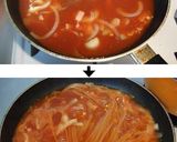 チーズ溶け込む♡ワンポットトマトパスタ！作り方4写真