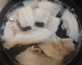 とろける＊厚切り豚バラビール焚き作り方2写真