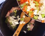 キヌア in 食べるスパイシースープ作り方2写真