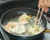栗原産岩魚と野菜のかき揚げ丼カレー風味作り方7写真