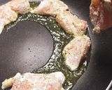ハーブチキン＊熱々モッツァレラチーズがけ作り方4写真