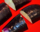 ✿茄子と里芋の白だし煮✿作り方1写真