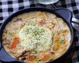 鮭とポテトの醤油クリーム♡グラタン作り方18写真
