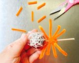 簡単ハロウィンス スパイダーポップケーキ作り方5写真