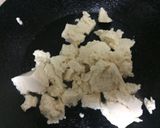俺流！ダイエット♪糖質オフ高菜チャーハン作り方1写真