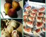 甘栗と無花果のひとくちケーキ作り方1写真