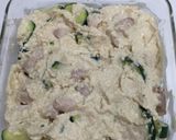 ズッキーニと鶏肉の酒粕グラタン作り方9写真